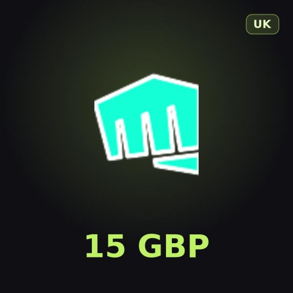Карта Riot Cash 15 GBP (Великобритания)