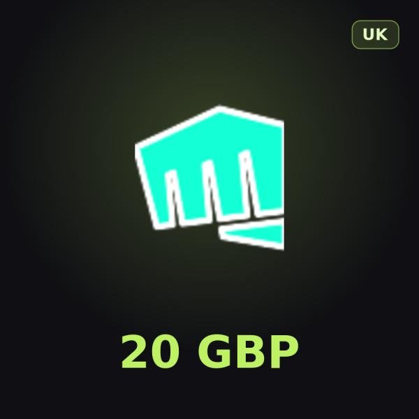 Карта Riot Cash 20 GBP (Великобритания)