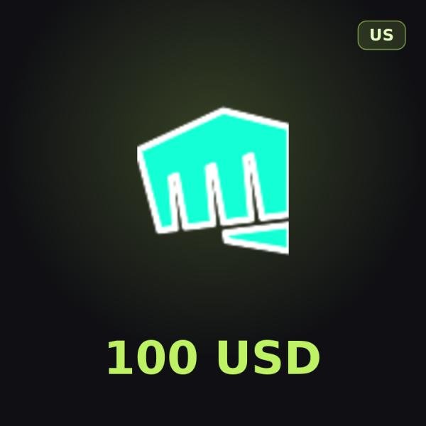 Карта Riot Cash 100 USD (США)
