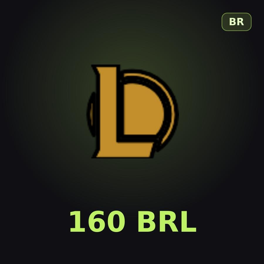 Карта League of Legends 160 BRL (Бразилия)