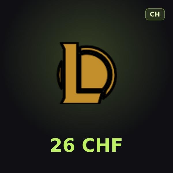 Карта League of Legends 26 CHF (Швейцария)