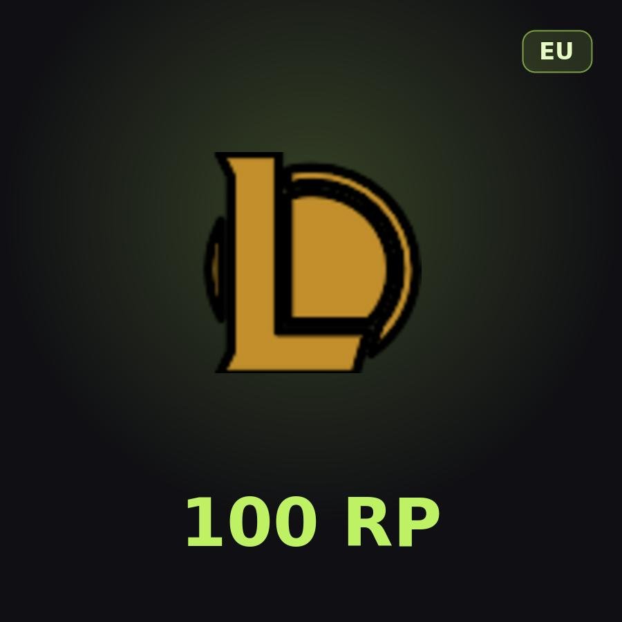 Карта League of Legends 100 RP (Европа)