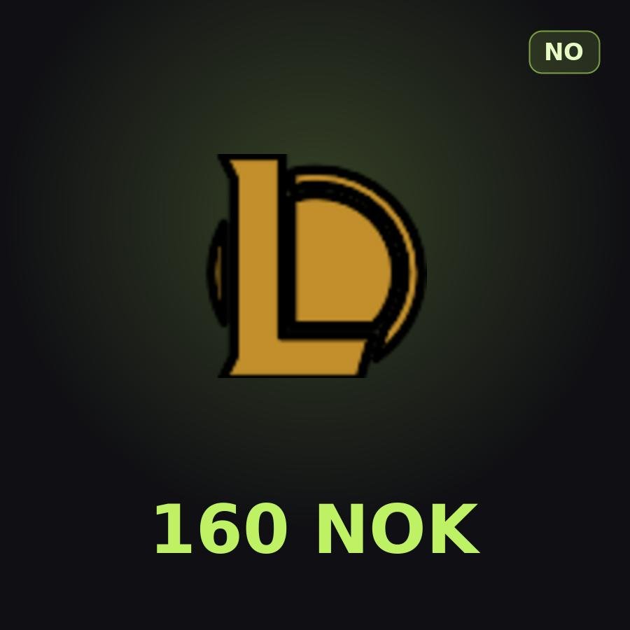 Карта League of Legends 160 NOK (Норвегия)