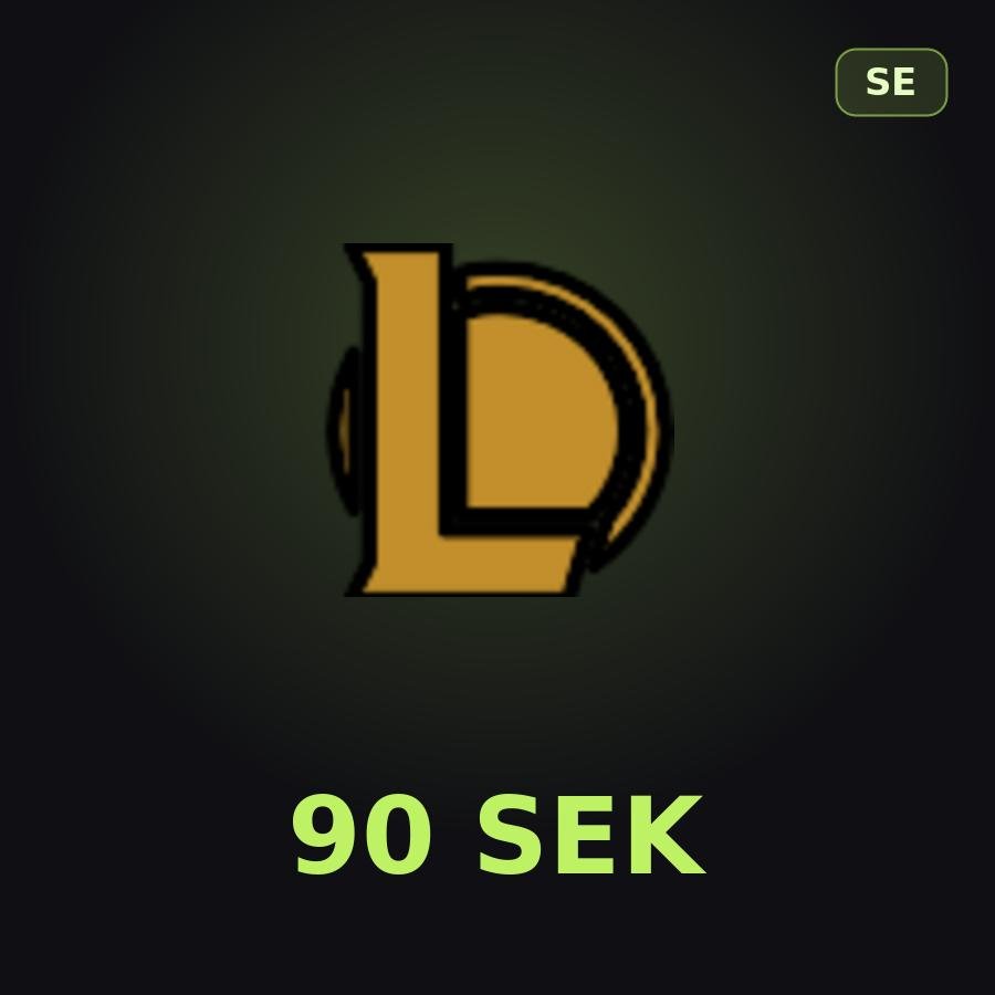 Карта League of Legends 90 SEK (Швеция)