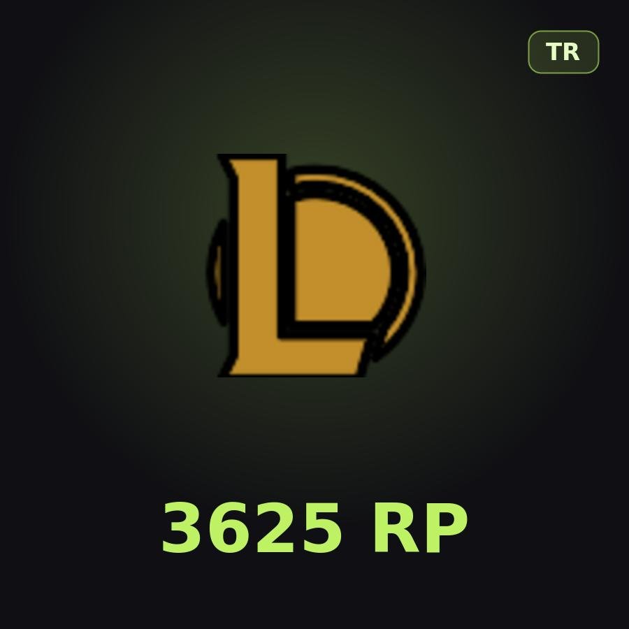 Карта League of Legends 3625 RP (Турция)