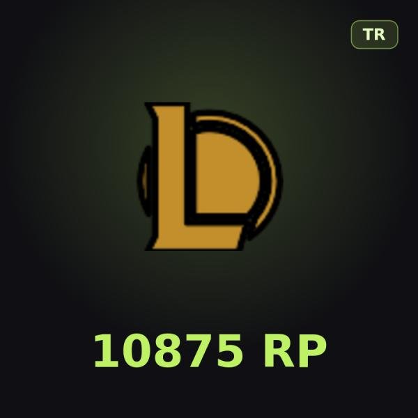 Карта League of Legends 10875 RP (Турция)