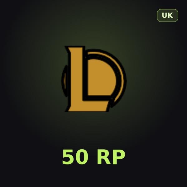 Карта League of Legends 50 RP (Великобритания)