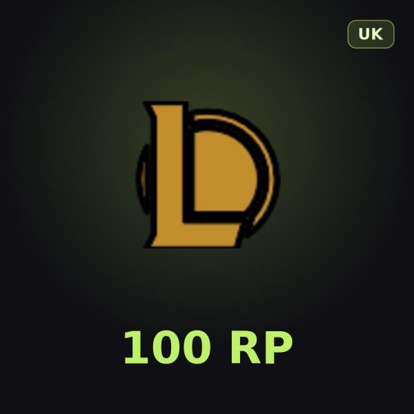 Карта League of Legends 100 RP (Великобритания)