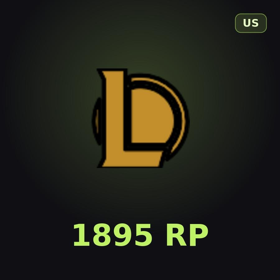 Карта League of Legends 1895 RP (США)