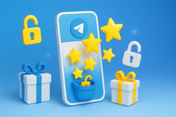 Бесплатные звезды в Telegram, реально ли это и как получить?