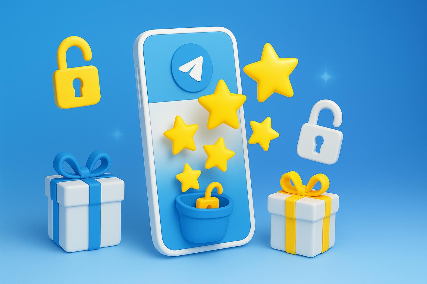 Бесплатные звезды в Telegram, реально ли это и как получить?