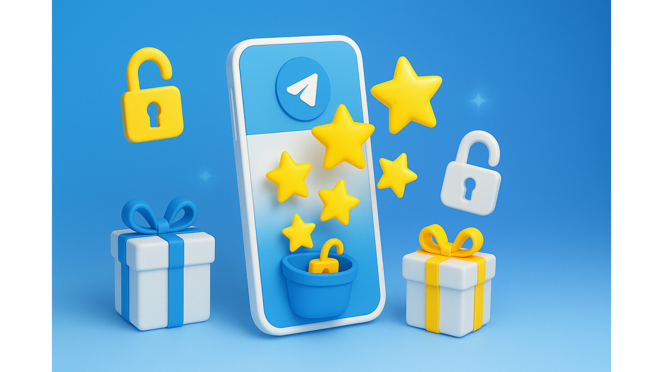 Бесплатные звезды в Telegram, реально ли это и как получить?