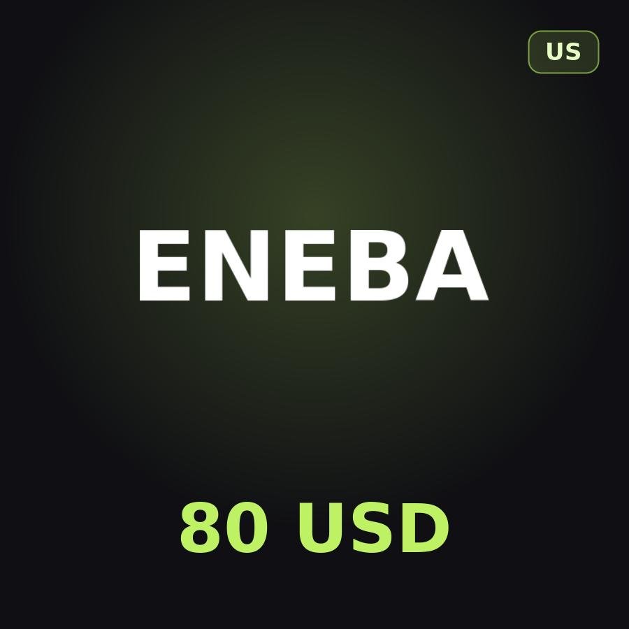 Карта Eneba 80 USD