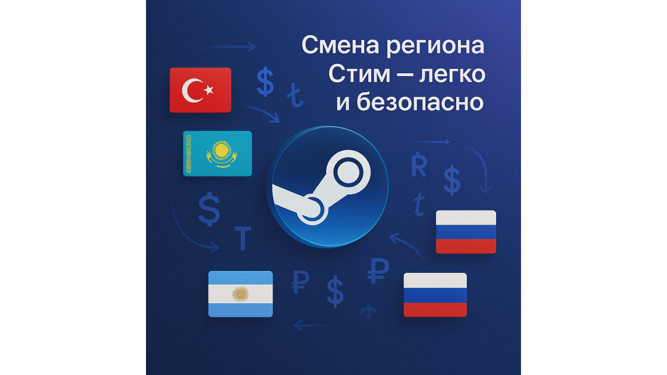 Смена региона Стим? С kupitkod.ru - это не проблема