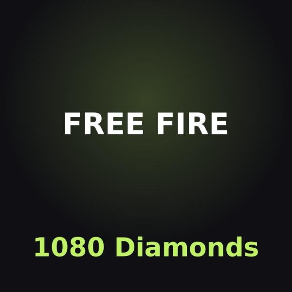 Free Fire: 1080 алмазов