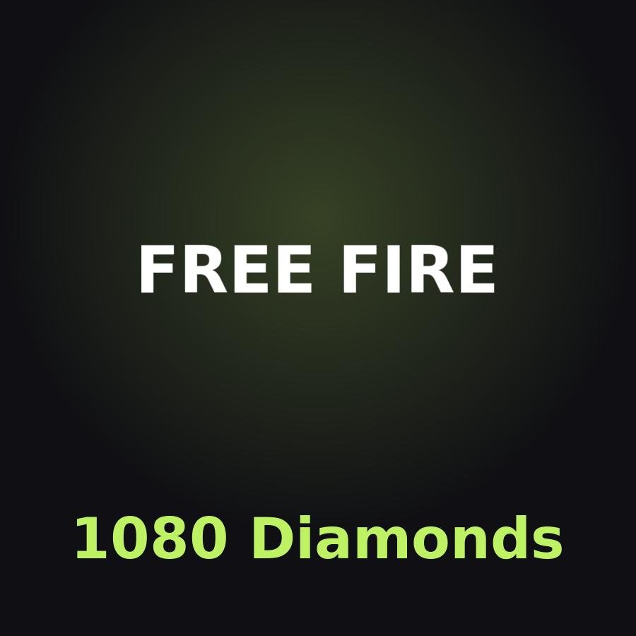 Free Fire: 1080 алмазов