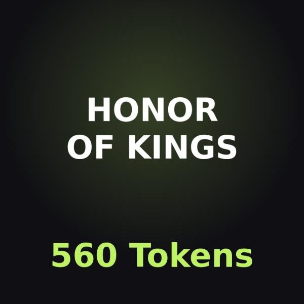 Honor of Kings: 560 жетонов