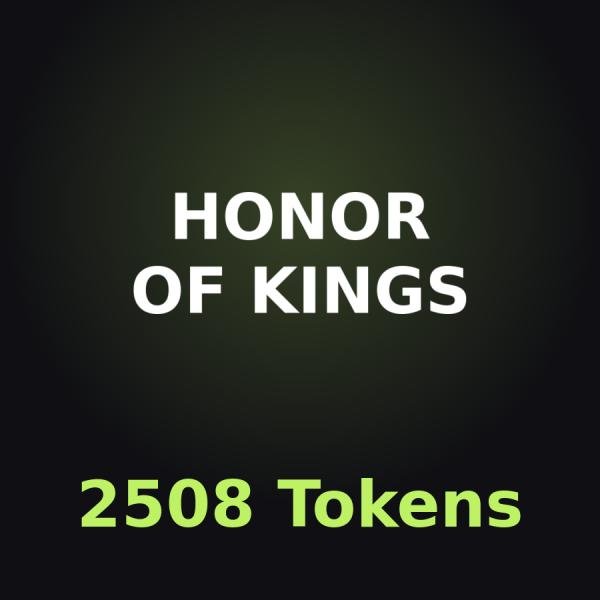 Honor of Kings: 2508 жетонов