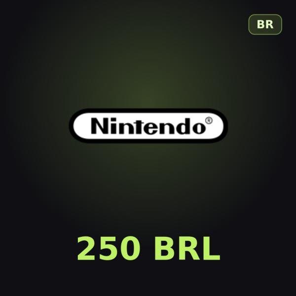 Карта Nintendo eShop 250 BRL (Бразилия)