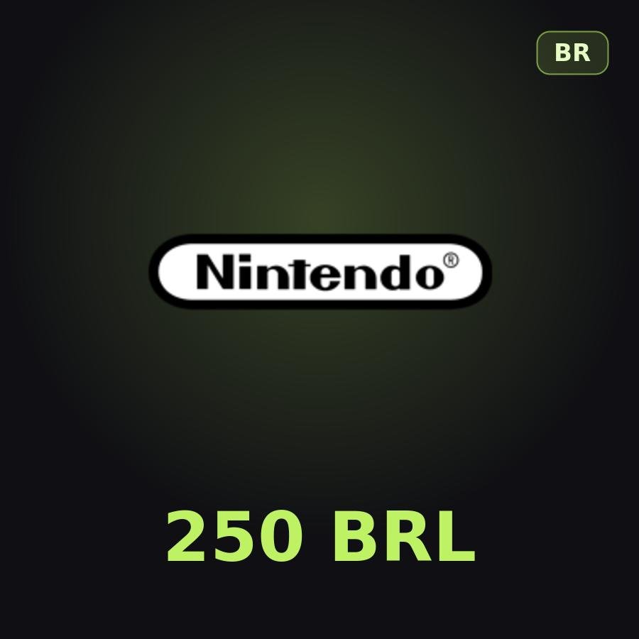 Карта Nintendo eShop 250 BRL (Бразилия)