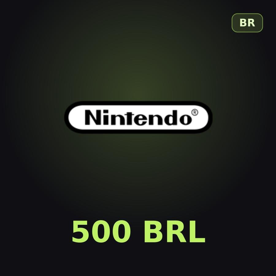 Карта Nintendo eShop 500 BRL (Бразилия)