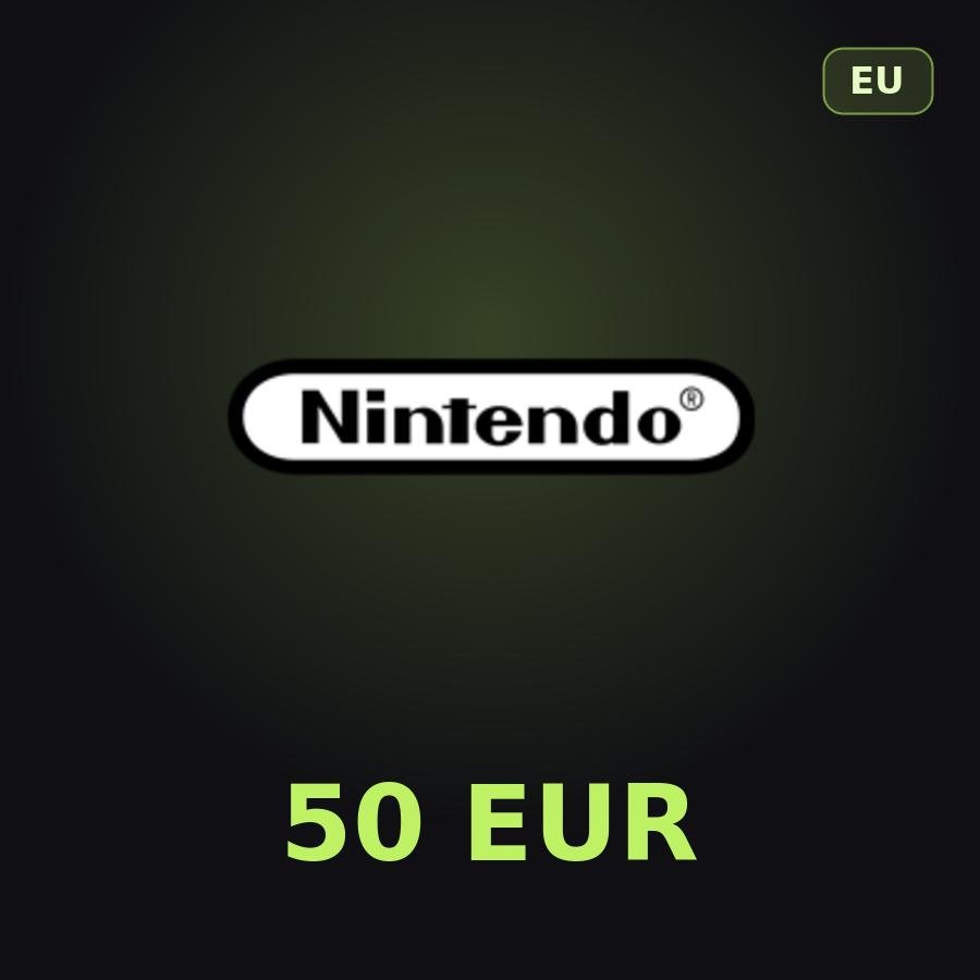 Карта Nintendo eShop 50 EUR (Европа)