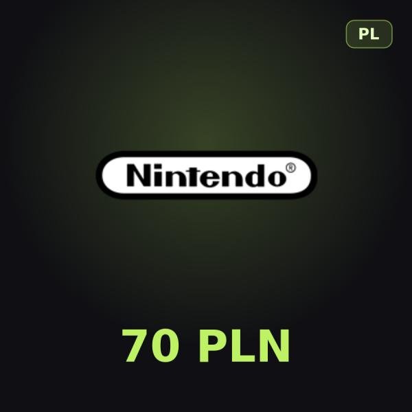 Карта Nintendo eShop 70 PLN (Польша)