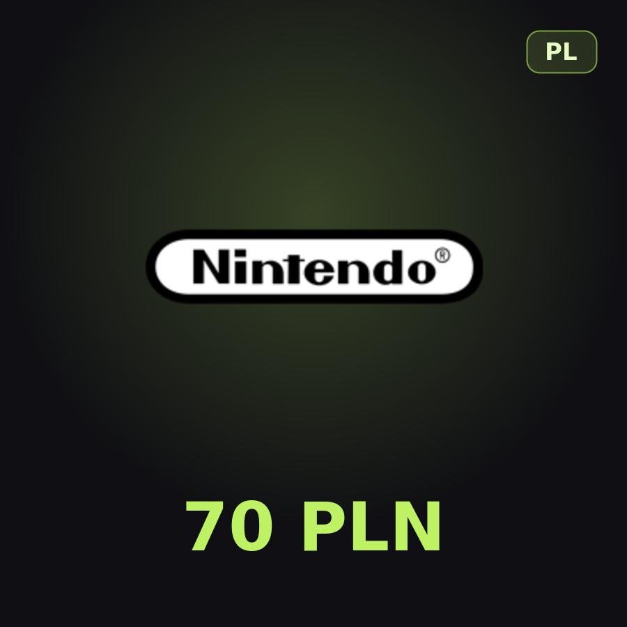 Карта Nintendo eShop 70 PLN (Польша)
