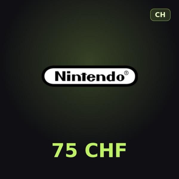 Карта Nintendo eShop 75 CHF (Швейцария)