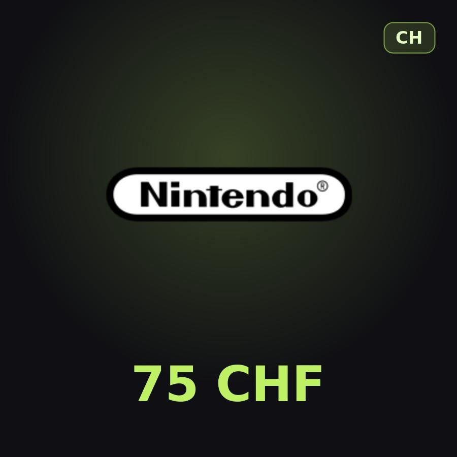 Карта Nintendo eShop 75 CHF (Швейцария)