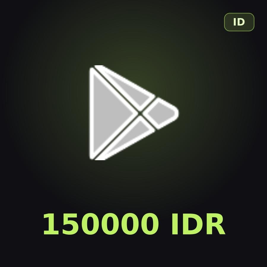 Подарочная карта Google Play 150000 IDR (Индонезия)