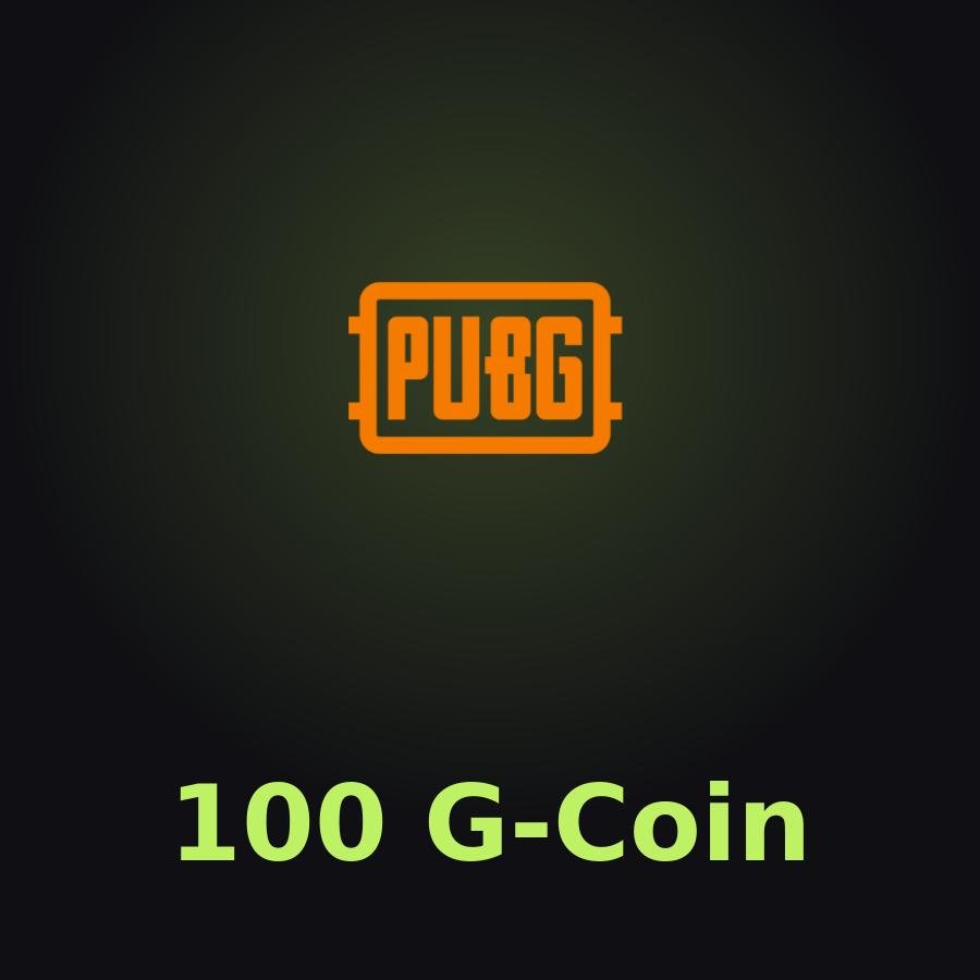 PUBG: Battlegrounds 100 G-Coin