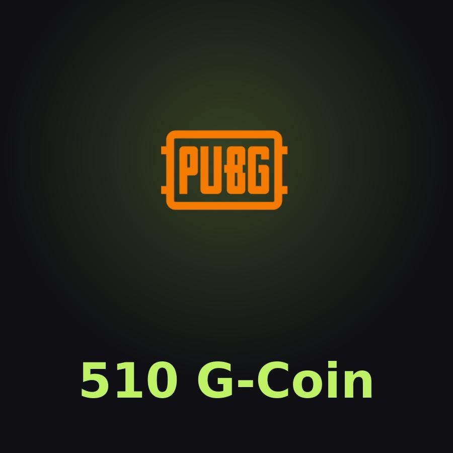 PUBG: Battlegrounds 510 G-Coin