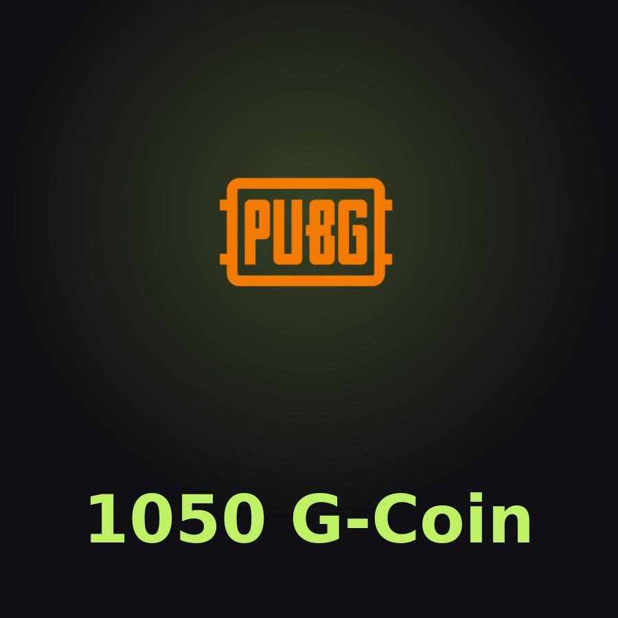 PUBG: Battlegrounds 1050 G-Coin
