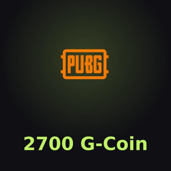 PUBG: Battlegrounds 2700 G-Coin