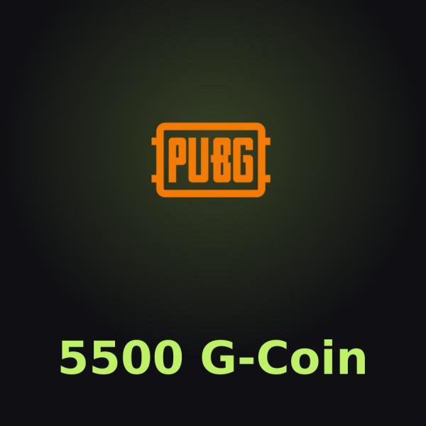 PUBG: Battlegrounds 5500 G-Coin