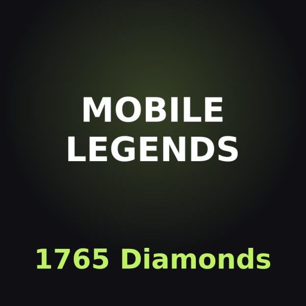 Mobile Legends: 1765 алмазов