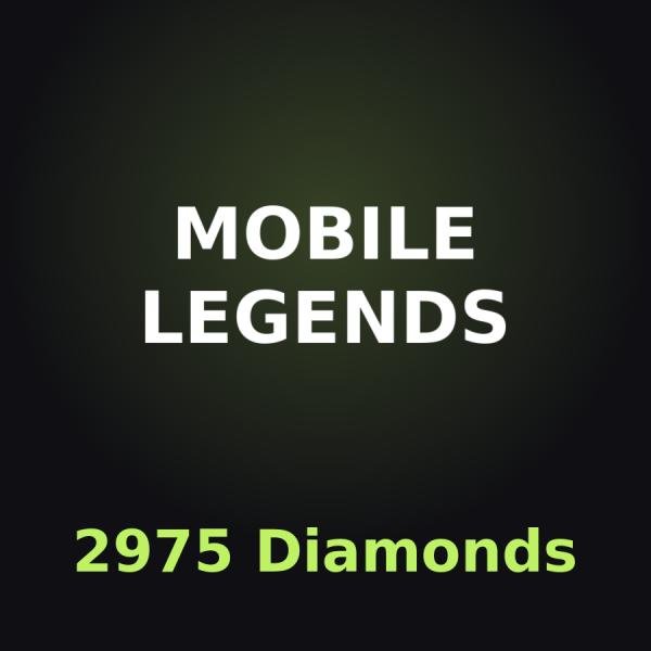 Mobile Legends: 2975 алмазов