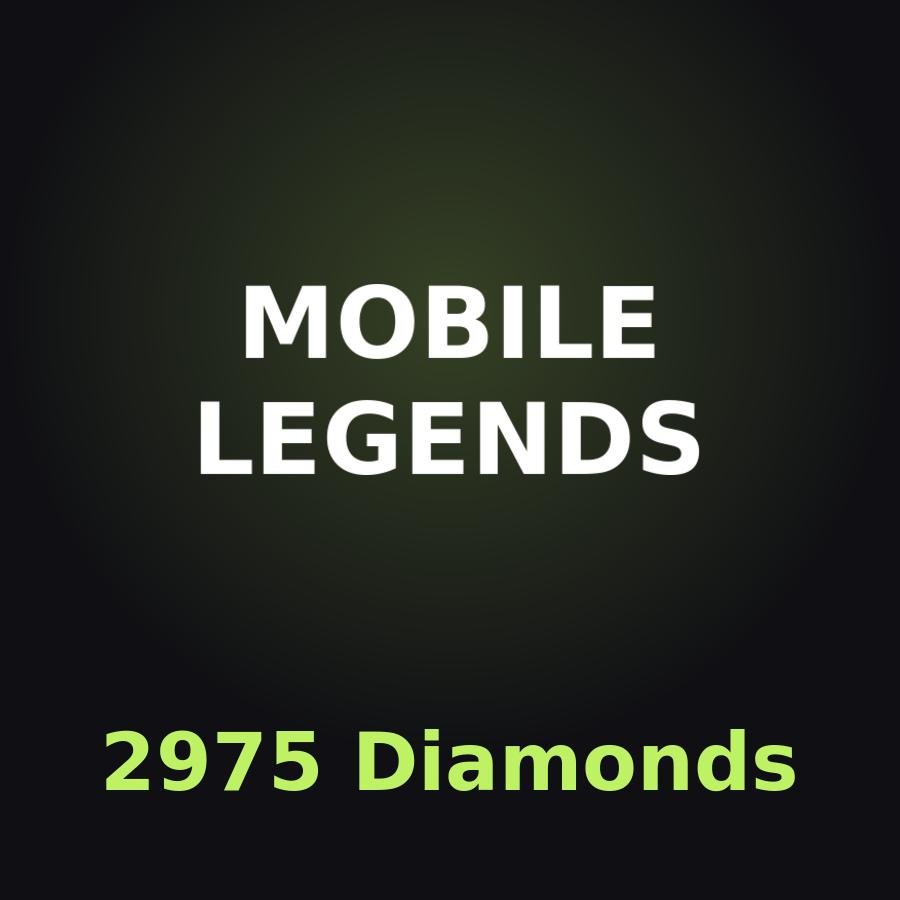 Mobile Legends: 2975 алмазов