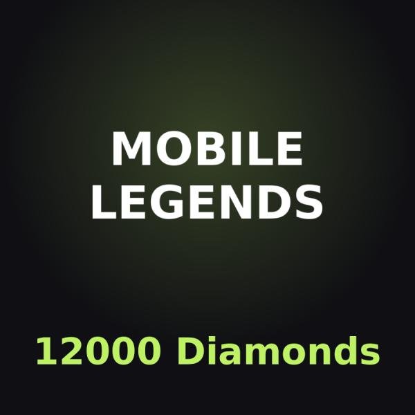 Mobile Legends: 12000 алмазов