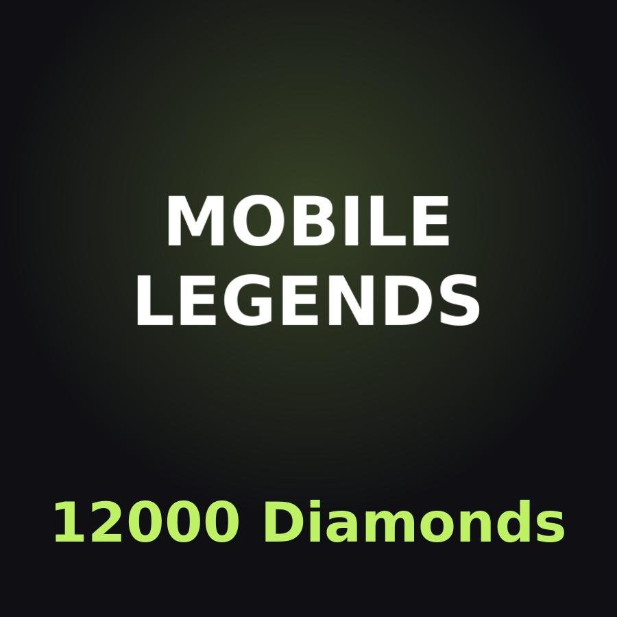 Mobile Legends: 12000 алмазов