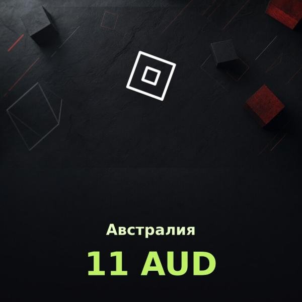 Подарочная карта Roblox 11 AUD (Австралия)