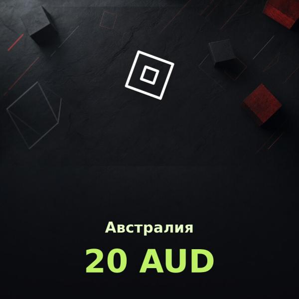 Подарочная карта Roblox 20 AUD (Австралия)