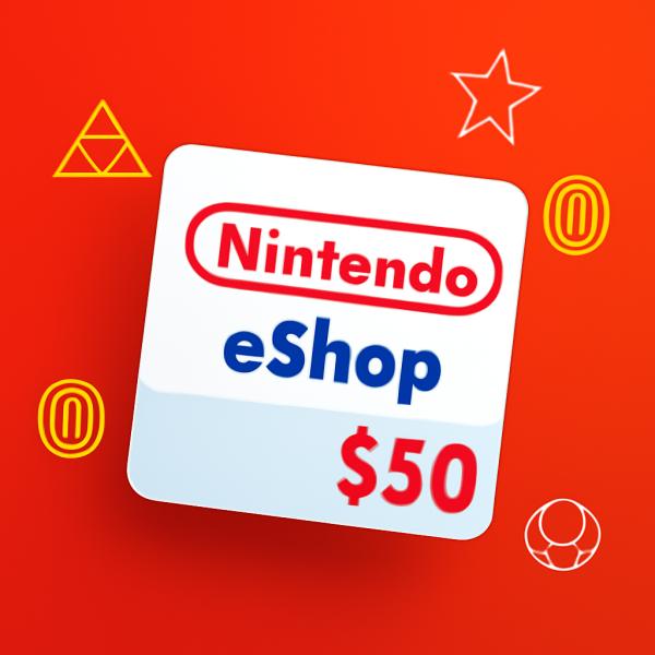 Купить карту Nintendo eShop: быстрый доступ к играм без ограничений!