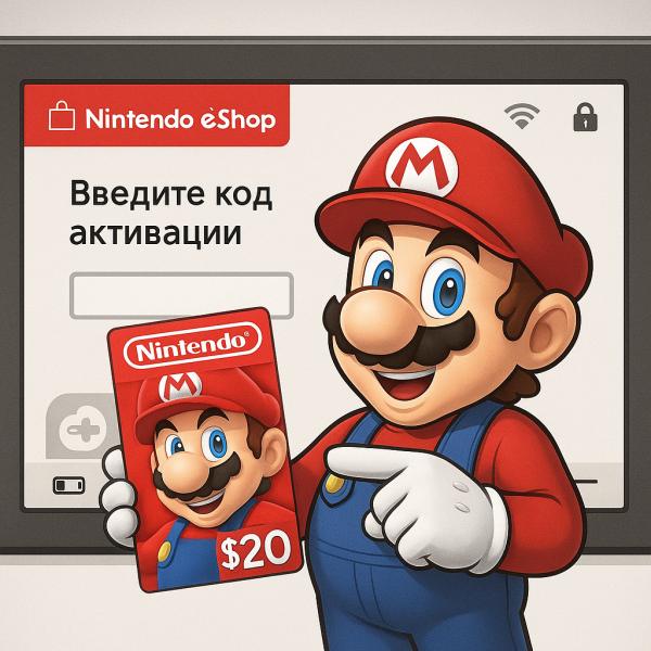 Как активировать Card Nintendo eShop: подробная инструкция