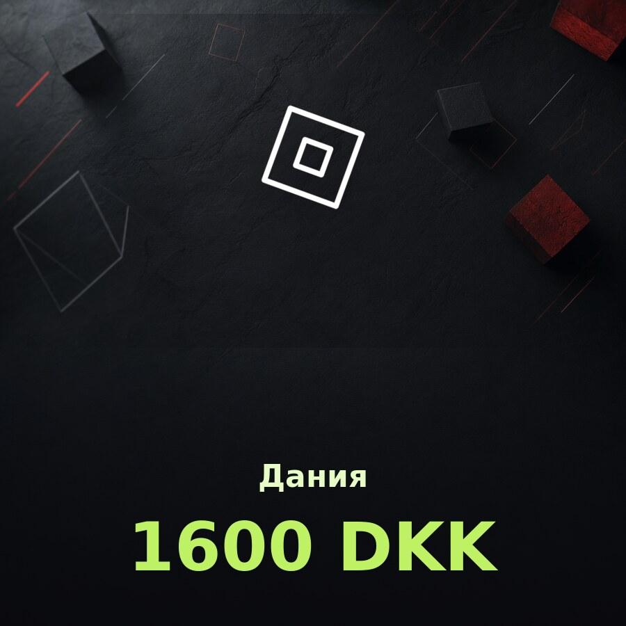 Подарочная карта Roblox 1600 DKK (Дания)