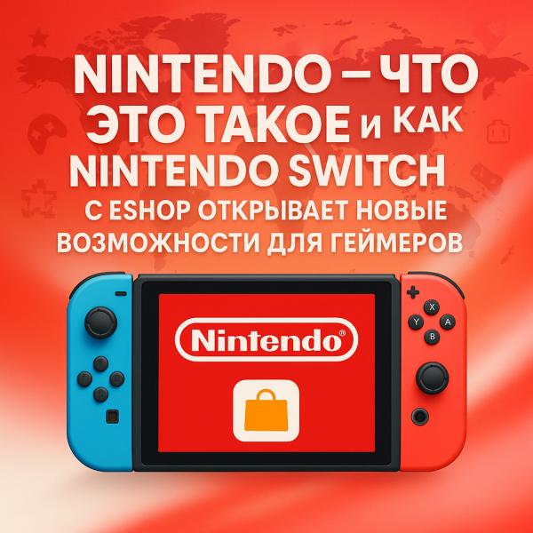 Nintendo - что это такое и как Nintendo Switch с eShop открывает новые возможности для геймеров
