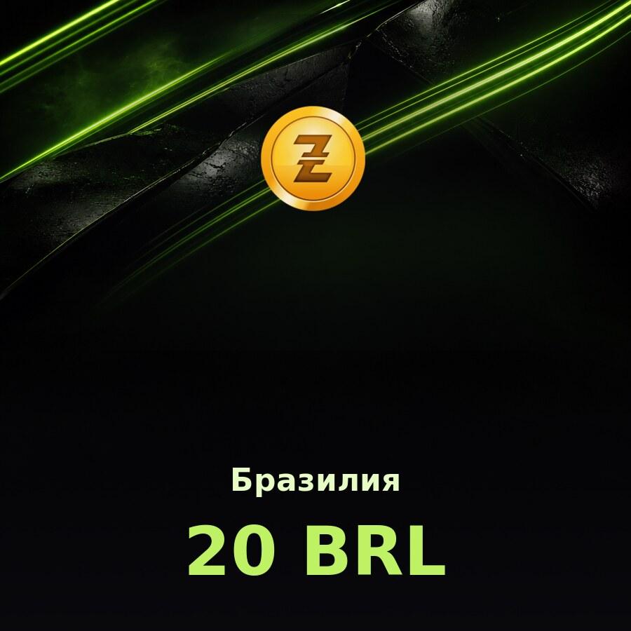 Купить подарочную карту Razer Gold 20 BRL (Бразилия)