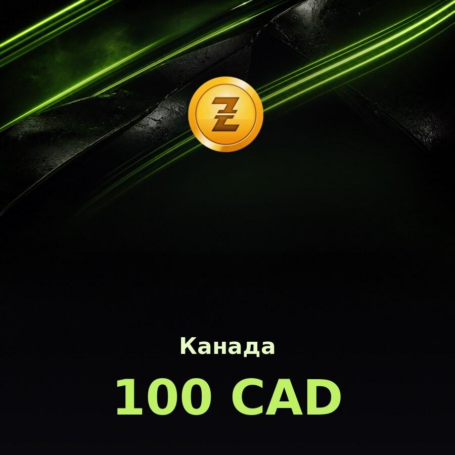 Купить подарочную карту Razer Gold 100 CAD (Канада)