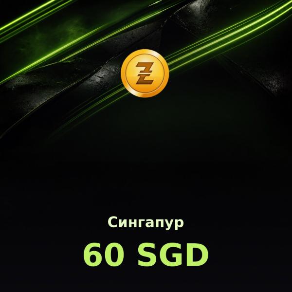 Купить подарочную карту Razer Gold 60 SGD (Сингапур)